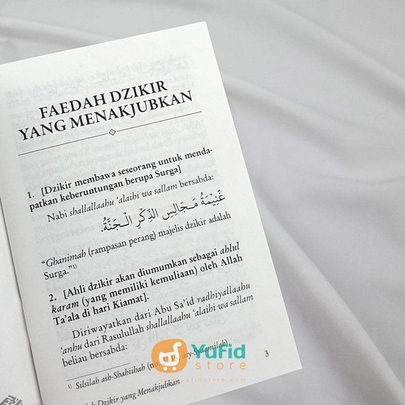 Buku Saku Faedah Dzikir Yang Menakjubkan (Pustaka Ibnu Umar) - Image 3