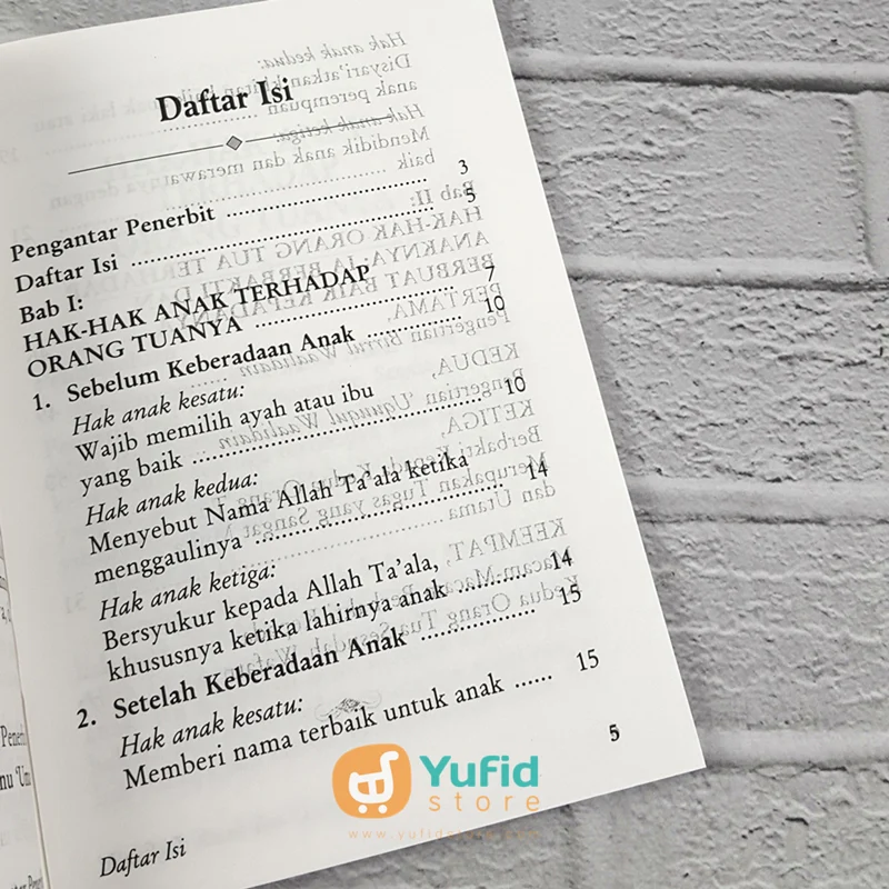 Buku Saku Hak-Hak Anak Dan Orang Tua (Pustaka Ibnu Umar) - Image 3