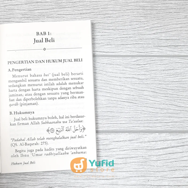 BUKU SAKU HUKUM JUAL BELI DI BAHAS SECARA MUDAH DAN PRAKTIS (PUSTAKA IBNU UMAR) - Image 4