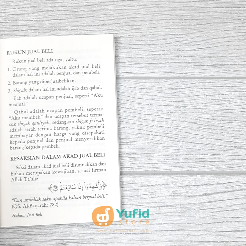 BUKU SAKU HUKUM JUAL BELI DI BAHAS SECARA MUDAH DAN PRAKTIS (PUSTAKA IBNU UMAR) - Image 5