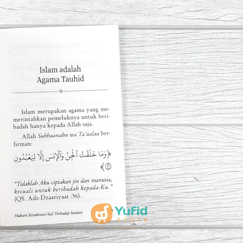 BUKU SAKU HUKUM KEYAKINAN SIAL TERHADAP SESUATU (PUSTAKA IBNU UMAR) - Image 5
