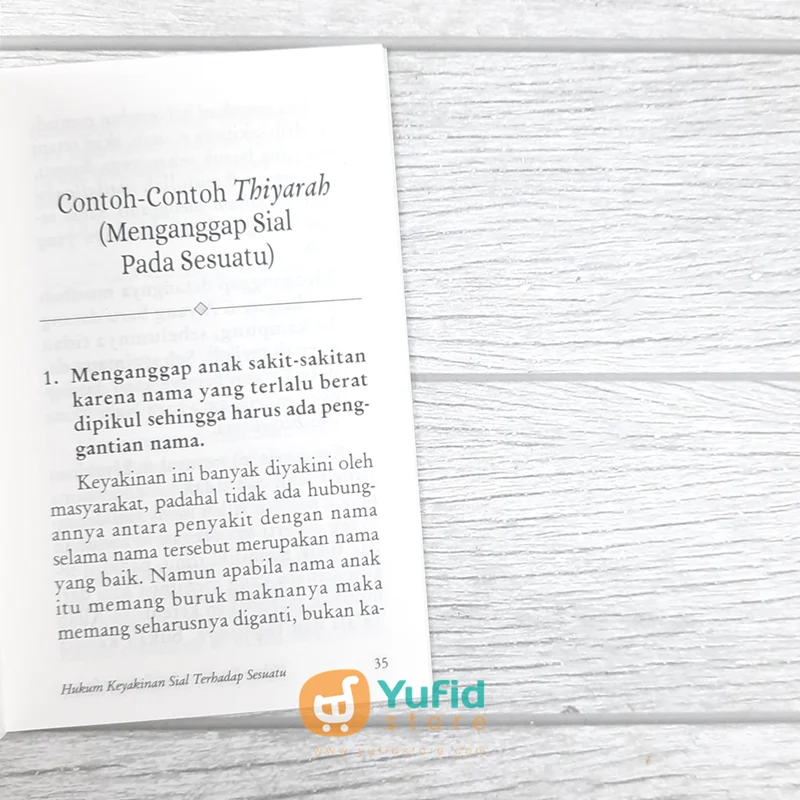 BUKU SAKU HUKUM KEYAKINAN SIAL TERHADAP SESUATU (PUSTAKA IBNU UMAR) - Image 8