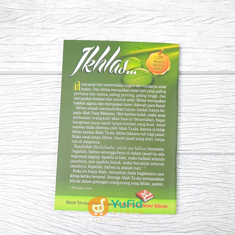 BUKU SAKU IKHLAS (PUSTAKA IBNU UMAR) - Image 2