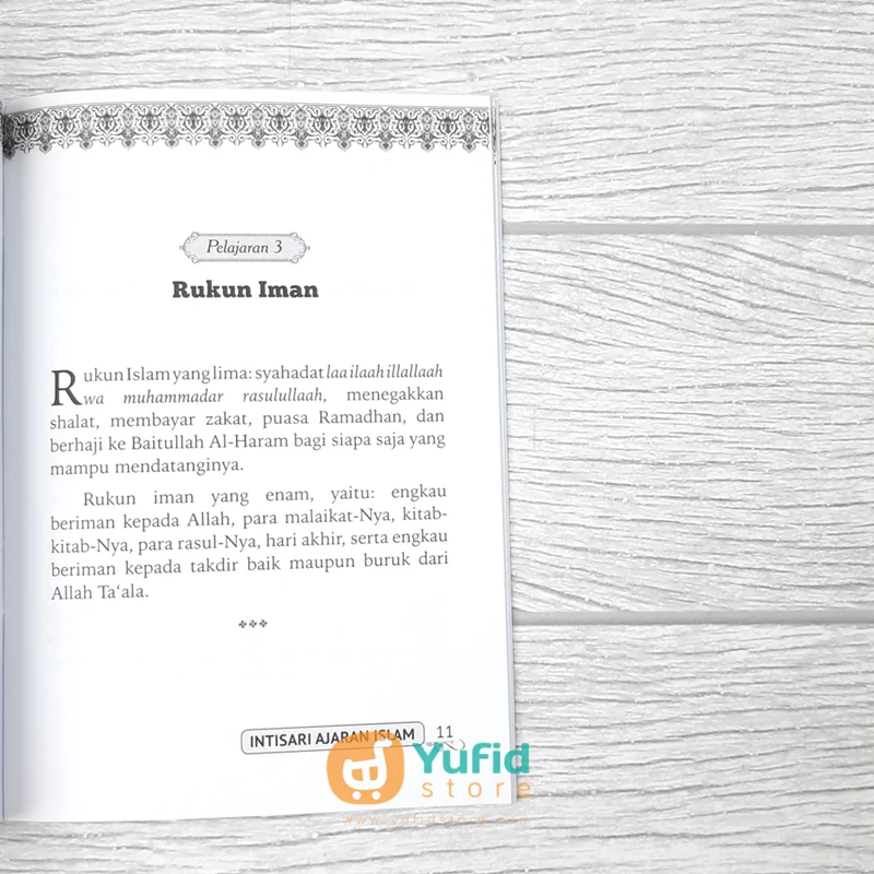 BUKU SAKU INTISARI AJARAN ISLAM (PUSTAKA ARAFAH) - Image 7