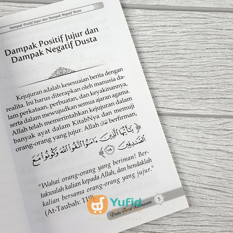 Buku Saku Jujur Awal Kebahagiaan Dusta Awal Kebinasaan (Darul Haq) - Image 5
