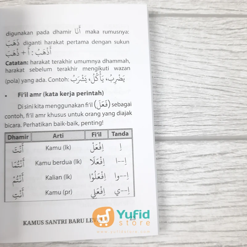 BUKU SAKU KAMUS SANTRI BARU LEVEL 1 (PUSTAKA ARAFAH) - Image 8