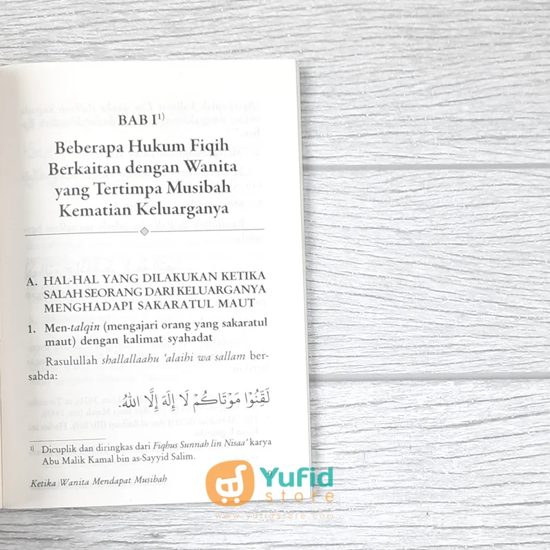 BUKU SAKU KETIKA WANITA MENDAPAT MUSIBAH (PUSTAKA IBNU UMAR) - Image 4