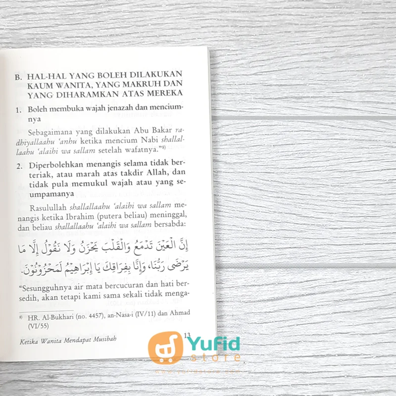 BUKU SAKU KETIKA WANITA MENDAPAT MUSIBAH (PUSTAKA IBNU UMAR) - Image 5