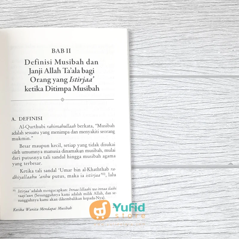 BUKU SAKU KETIKA WANITA MENDAPAT MUSIBAH (PUSTAKA IBNU UMAR) - Image 7