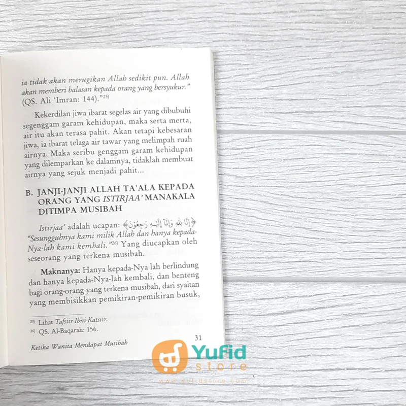 BUKU SAKU KETIKA WANITA MENDAPAT MUSIBAH (PUSTAKA IBNU UMAR) - Image 8