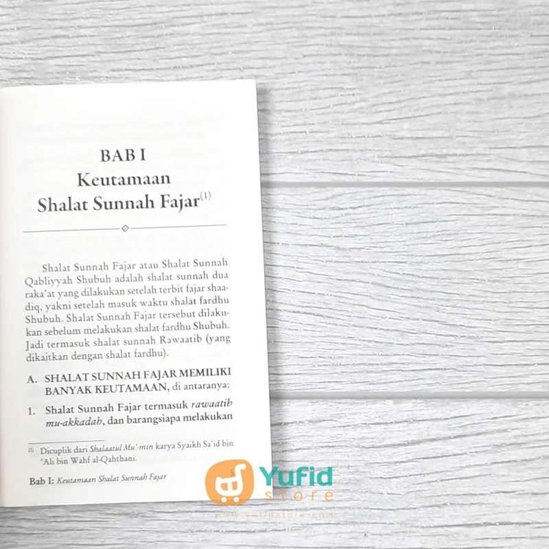 BUKU SAKU KEUTAMAAN & FAEDAH SHALAT SUNNAH SUBUH DAN ISYRAQ - Image 4