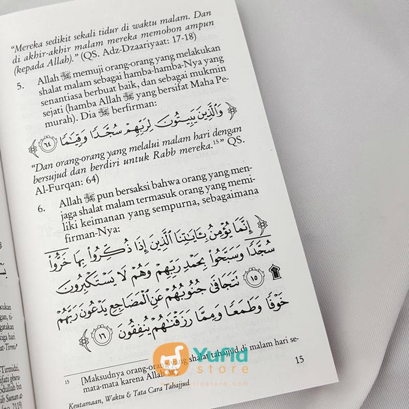 Buku Saku Keutamaan Waktu Dan Tata Cara Shalat Tahajjud (Pustaka Ibnu Umar) - Image 6