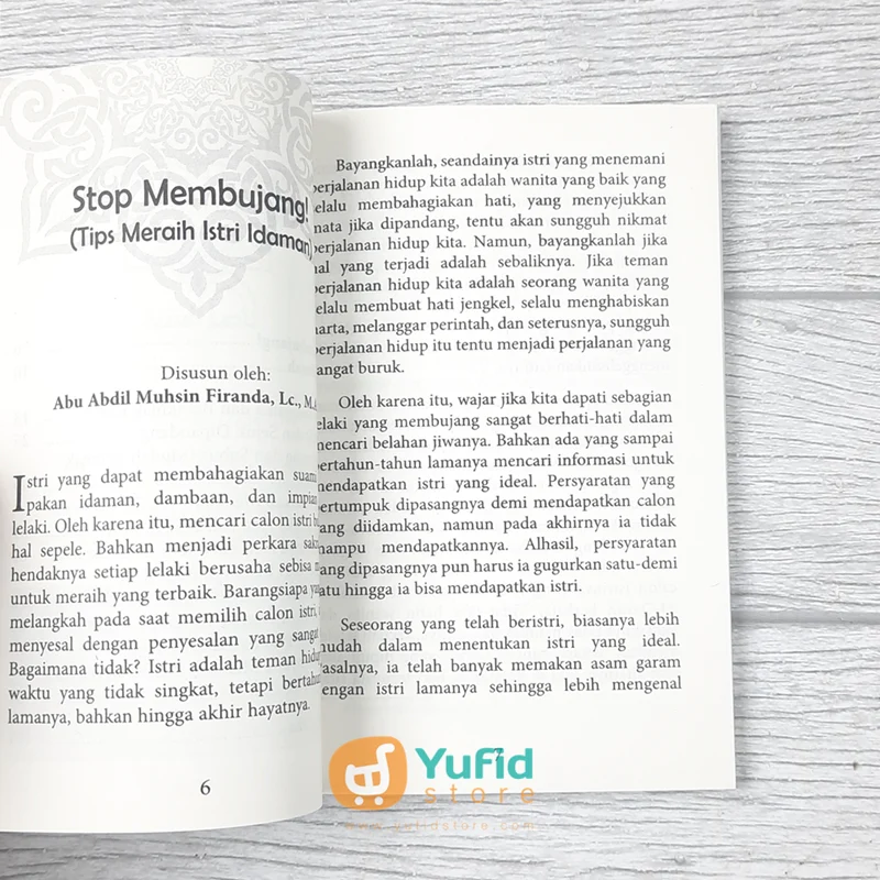 BUKU SAKU KIAT-KIAT MEMILIKI ISTRI IDAMAN (NASHIRUSSUNNAH) - Image 4