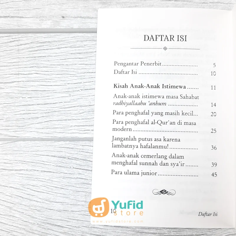 BUKU SAKU KISAH ANAK-ANAK ISTIMEWA (PUSTAKA IBNU UMAR) - Image 4