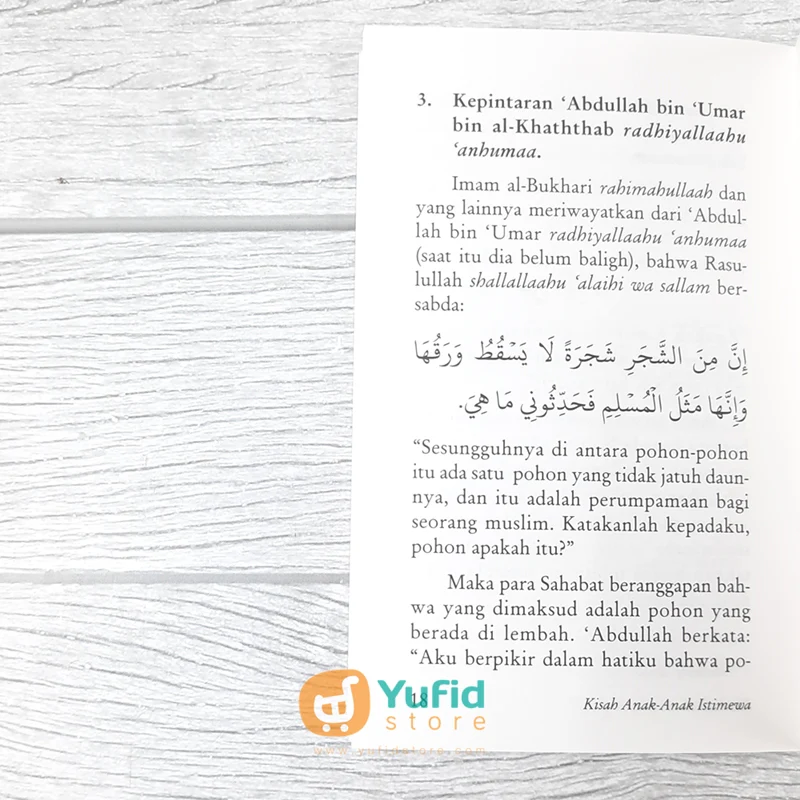 BUKU SAKU KISAH ANAK-ANAK ISTIMEWA (PUSTAKA IBNU UMAR) - Image 7