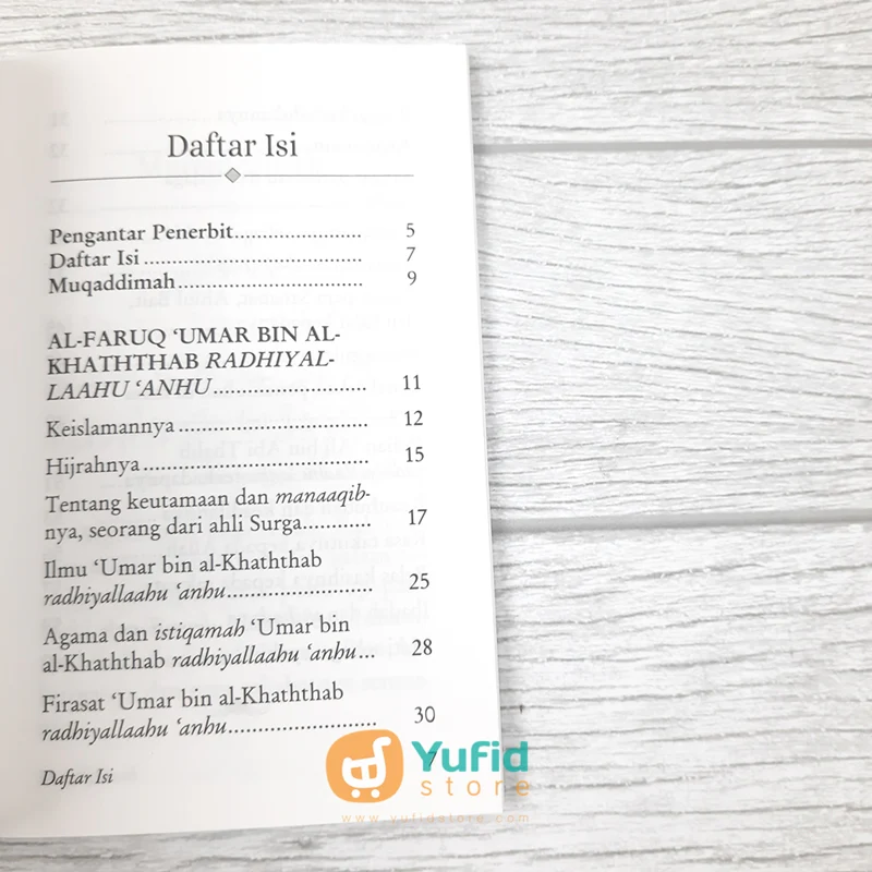 Buku Saku Kisah Umar bin Khaththab Al-Faruq (Pustaka Ibnu Umar) - Image 4