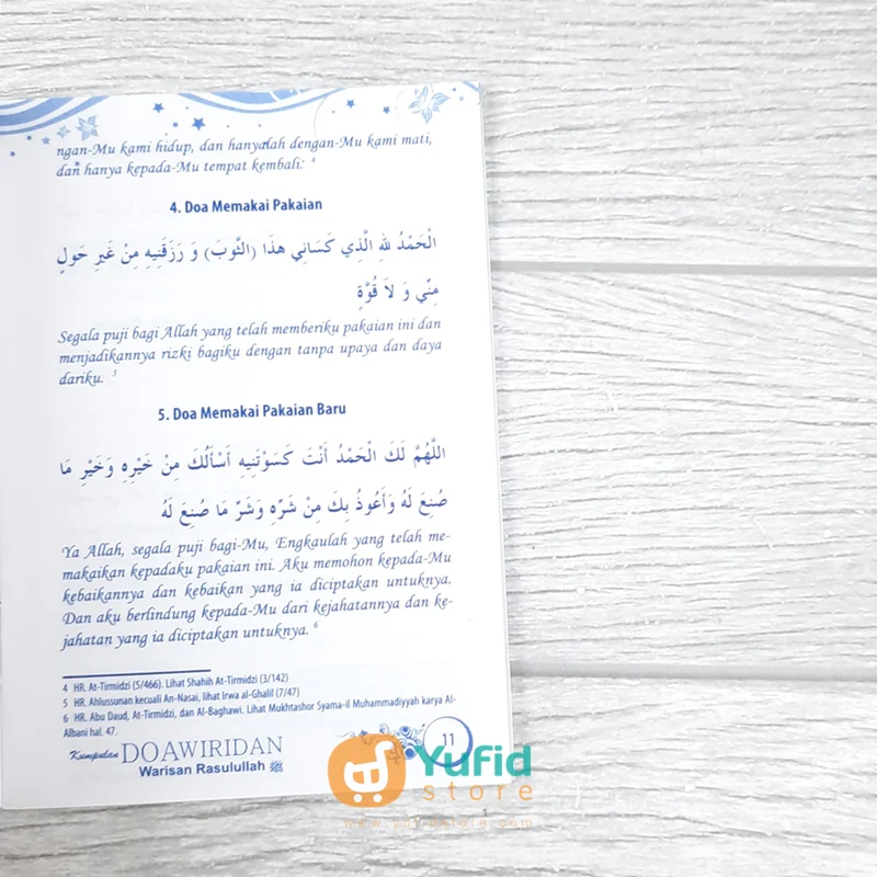 BUKU SAKU KUMPULAN DOA WIRIDAN WARISAN RASULULLAH (ATTUQA) - Image 7