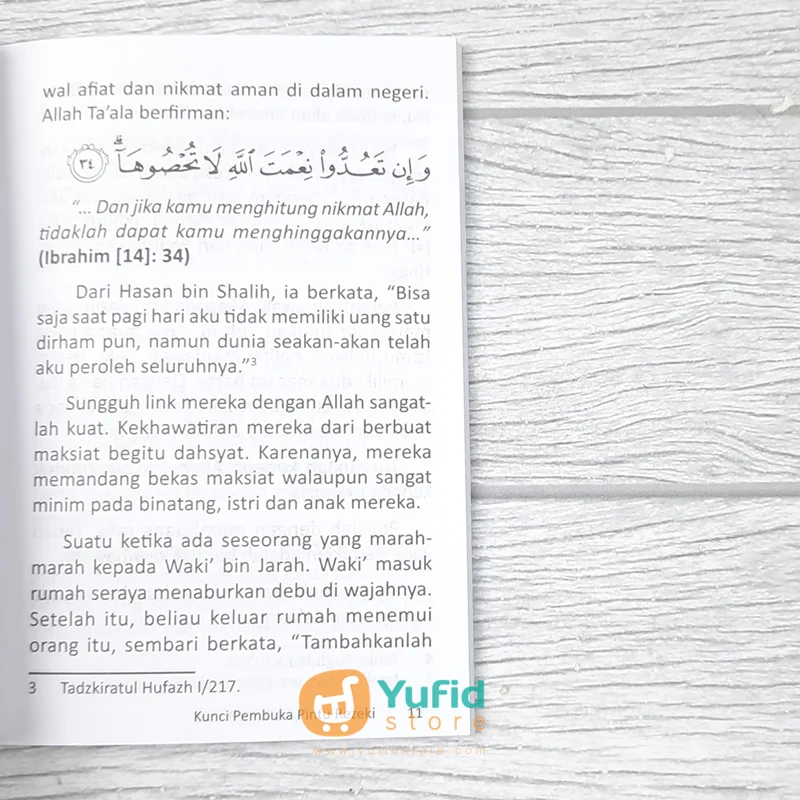 BUKU SAKU KUNCI PEMBUKA PINTU REZEKI (PUSTAKA MADINAH) - Image 6