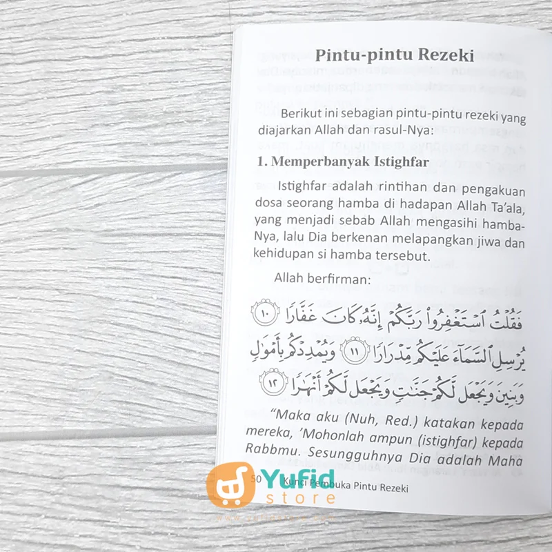 BUKU SAKU KUNCI PEMBUKA PINTU REZEKI (PUSTAKA MADINAH) - Image 7