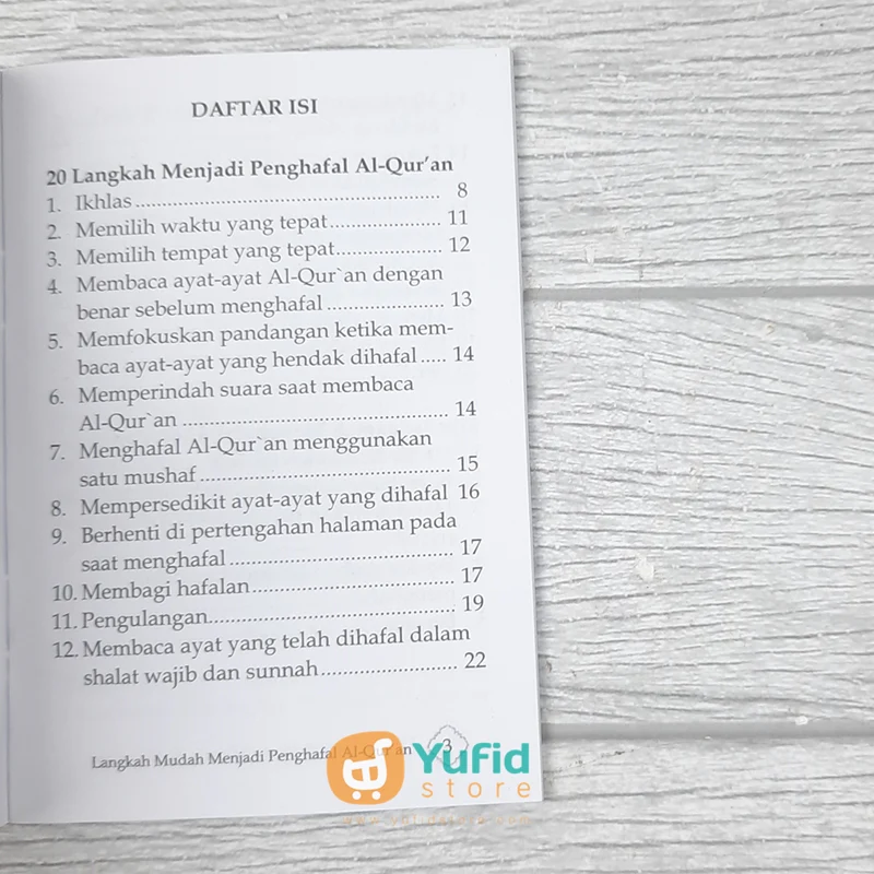 BUKU SAKU LANGKAH MUDAH MENJADI PENGHAFAL AL-QURAN (PQS) - Image 4