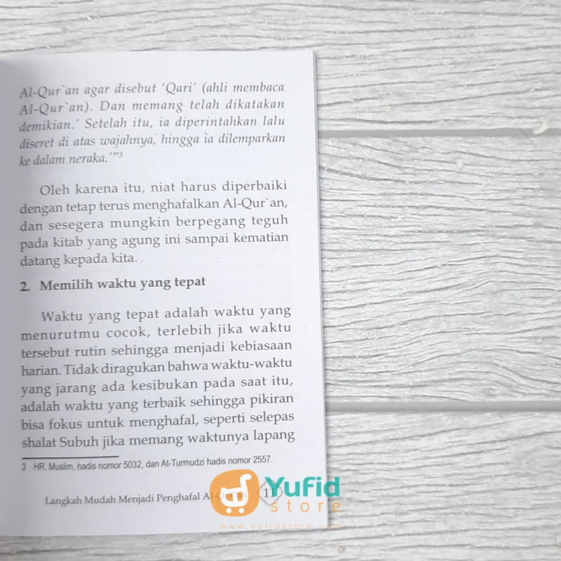 BUKU SAKU LANGKAH MUDAH MENJADI PENGHAFAL AL-QURAN (PQS) - Image 8