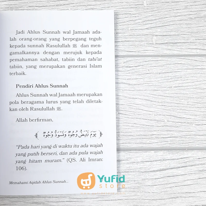 BUKU SAKU MEMAHAMI AQIDAH AHLUS SUNNAH DALAM 1 JAM (PUSAKA AL-INABAH) - Image 5