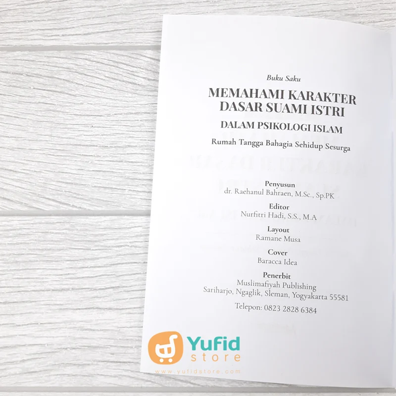 BUKU SAKU MEMAHAMI KARAKTER DASAR SUAMI ISTRI DALAM PSIKOLOGI ISLAM (MUSLIMAFIYAH PUBLISHING) - Image 3