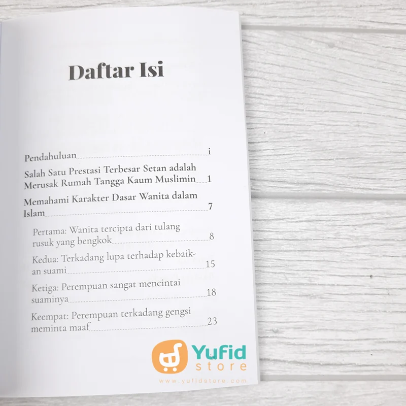 BUKU SAKU MEMAHAMI KARAKTER DASAR SUAMI ISTRI DALAM PSIKOLOGI ISLAM (MUSLIMAFIYAH PUBLISHING) - Image 4