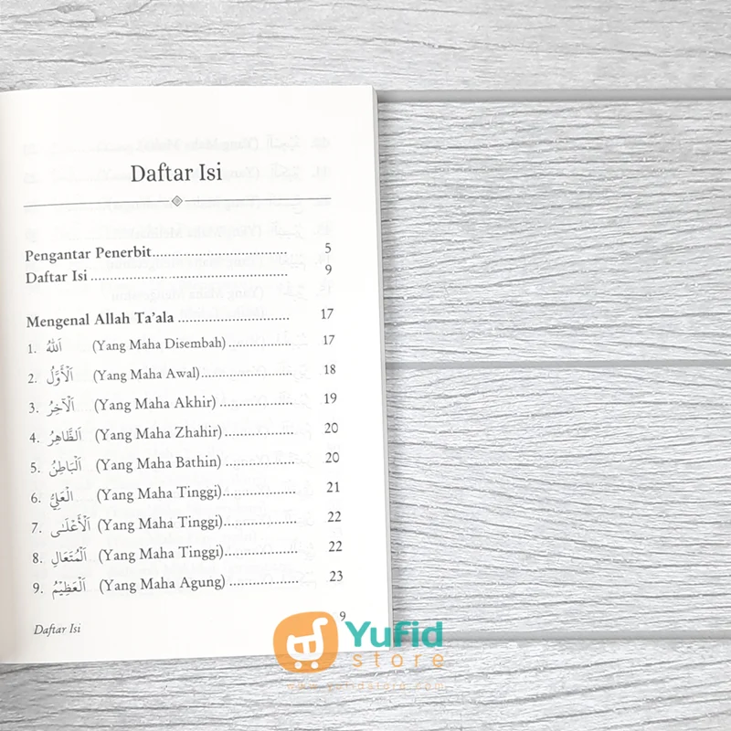 BUKU SAKU MENGENAL SECARA RINGKAS ASMAUL HUSNA (PUSTAKA IBNU UMAR) - Image 4