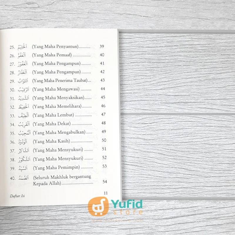 BUKU SAKU MENGENAL SECARA RINGKAS ASMAUL HUSNA (PUSTAKA IBNU UMAR) - Image 5