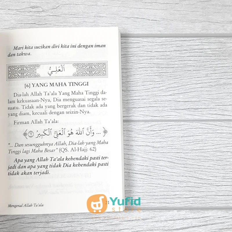 BUKU SAKU MENGENAL SECARA RINGKAS ASMAUL HUSNA (PUSTAKA IBNU UMAR) - Image 8