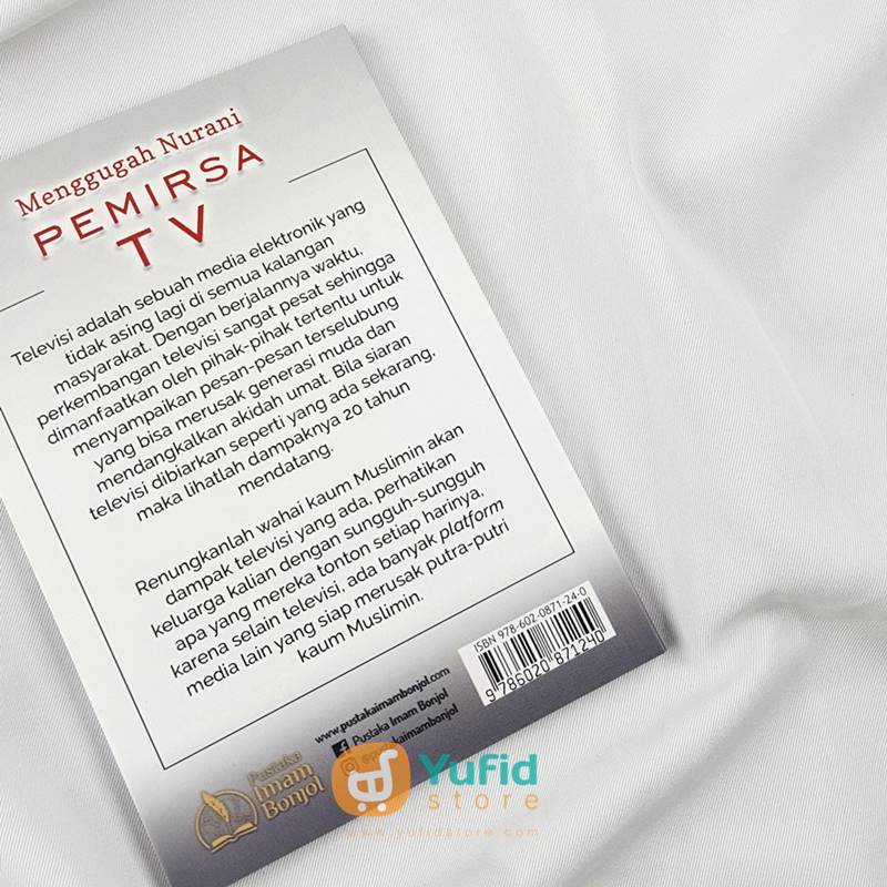 Buku Saku Menggugah Nurani Pemirsa TV (Pustaka Imam Bonjol) - Image 2