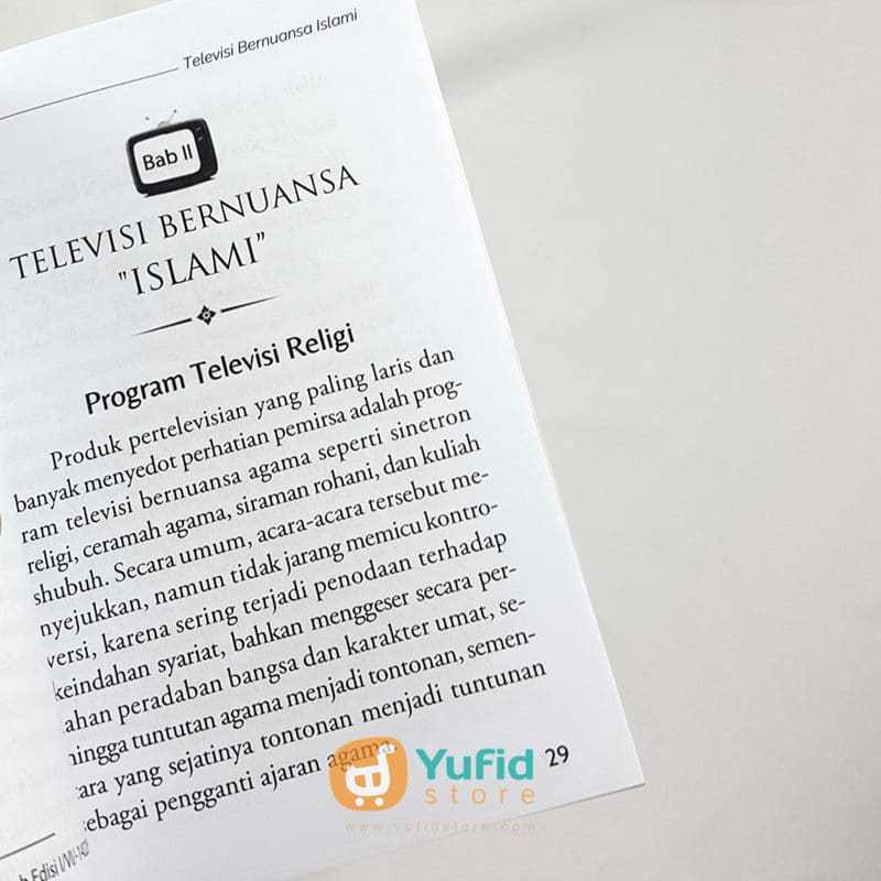Buku Saku Menggugah Nurani Pemirsa TV (Pustaka Imam Bonjol) - Image 7