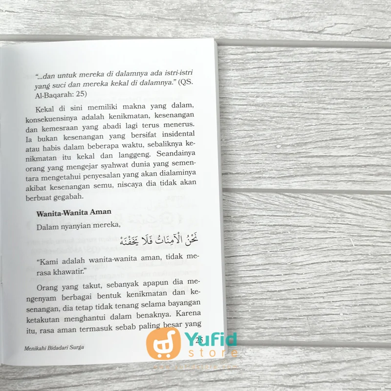 BUKU SAKU MENIKAHI BIDADARI SURGA (PUSTAKA INABAH) - Image 8