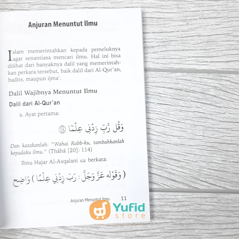 BUKU SAKU METODE MENUNTUT ILMU ALA SALAF (PUSTAKA ARAFAH) - Image 6
