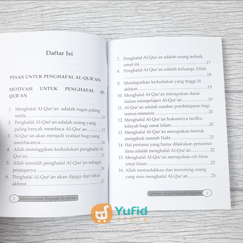 BUKU SAKU MOTIVASI UNTUK PENGHAFAL AL-QURAN (PQS) - Image 4