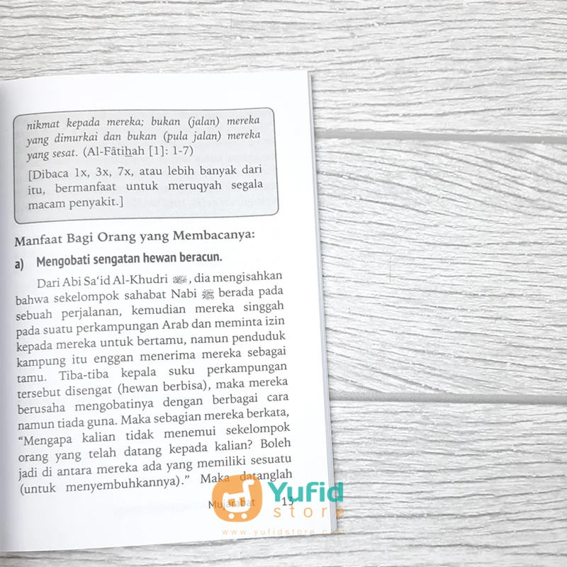 BUKU SAKU MUJARABAT HISNUL WAQI (PUSTAKA ARAFAH) - Image 6