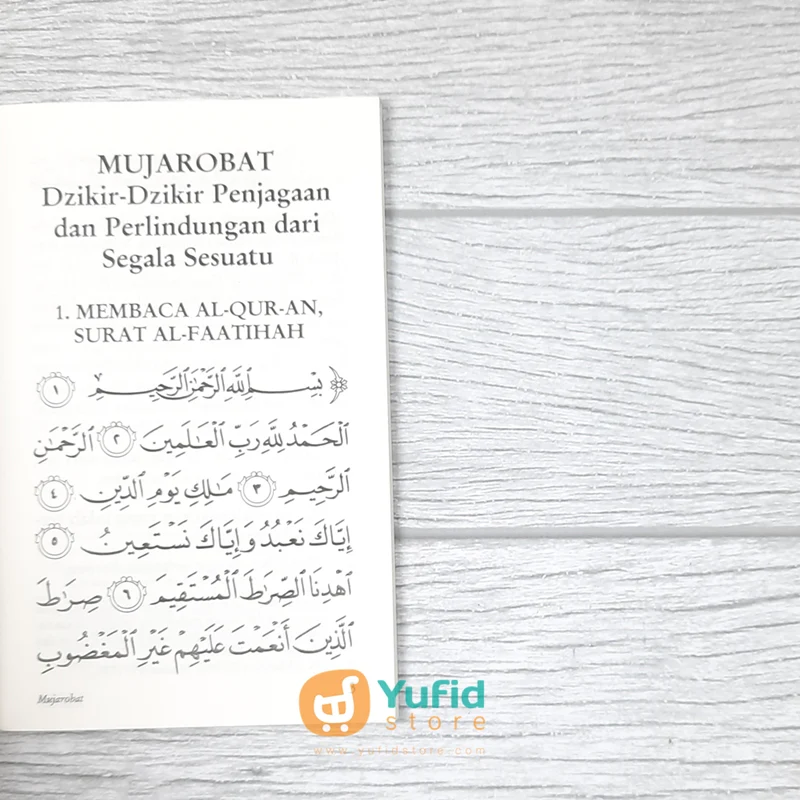 BUKU SAKU MUJAROBAT, DZIKIR PENJAGAAN & PERLINDUNGAN (PUSTAKA IBNU UMAR) - Image 4