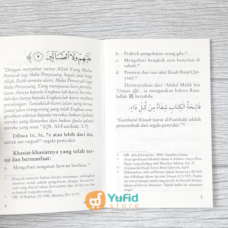 BUKU SAKU MUJAROBAT, DZIKIR PENJAGAAN & PERLINDUNGAN (PUSTAKA IBNU UMAR) - Image 5