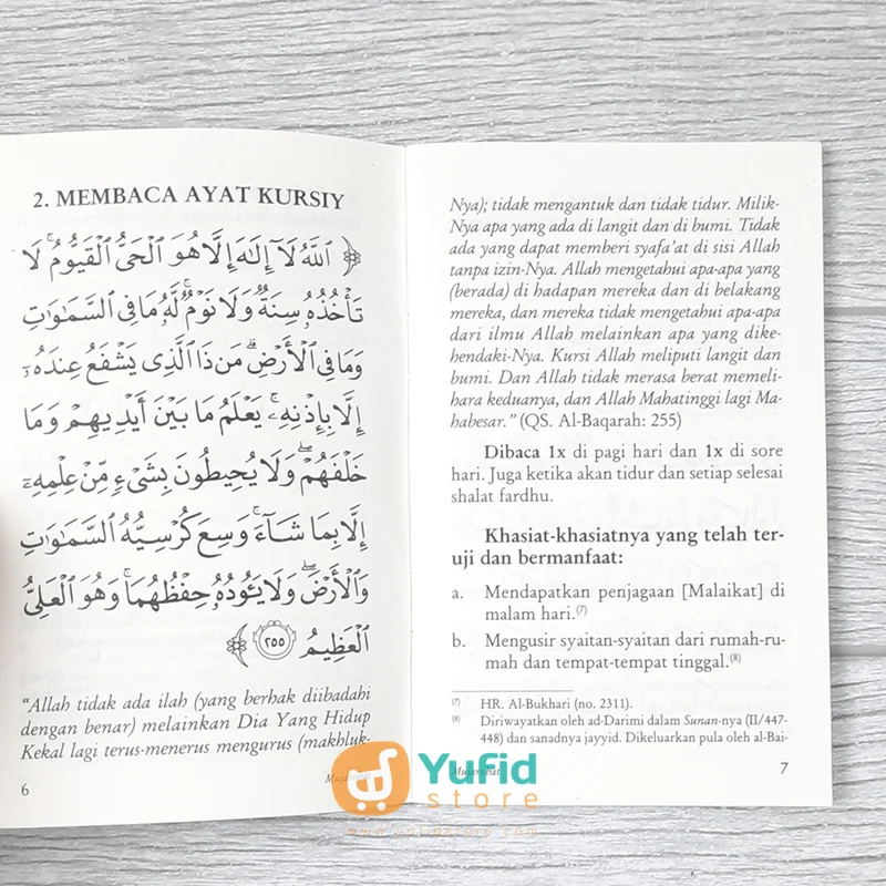 BUKU SAKU MUJAROBAT, DZIKIR PENJAGAAN & PERLINDUNGAN (PUSTAKA IBNU UMAR) - Image 6