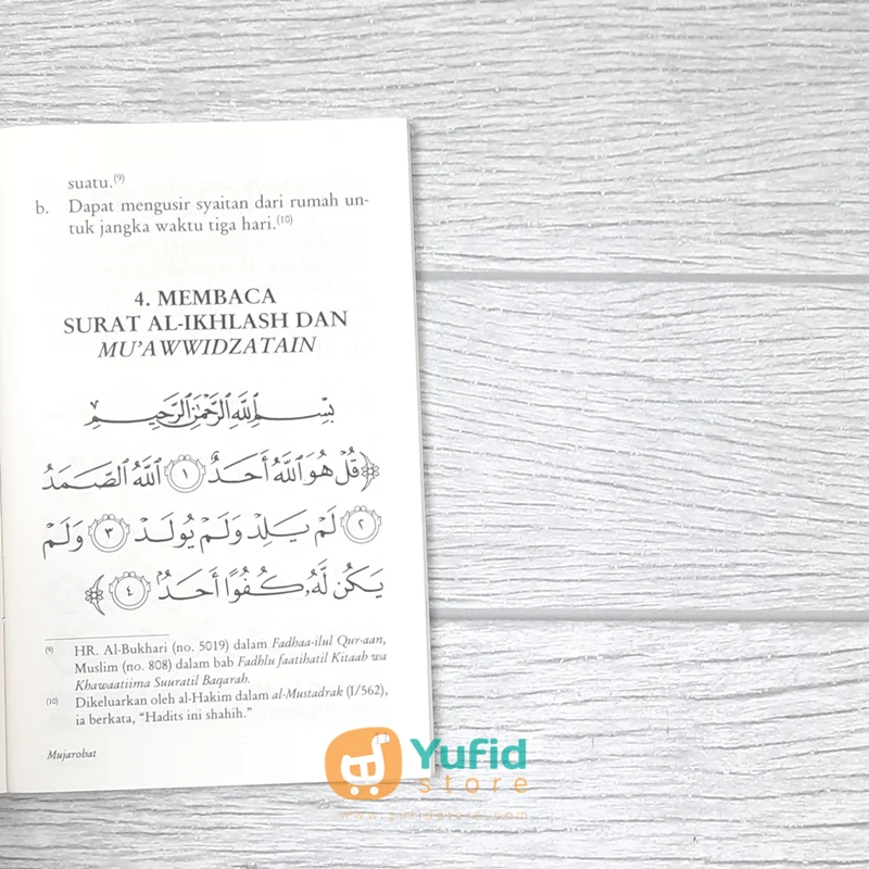 BUKU SAKU MUJAROBAT, DZIKIR PENJAGAAN & PERLINDUNGAN (PUSTAKA IBNU UMAR) - Image 8