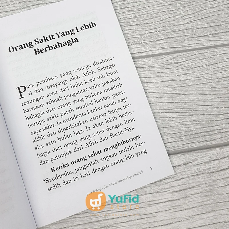 Buku Saku Orang Sakit Lebih Bahagia Dari Orang Sehat (MuslimAfiyah) - Image 5