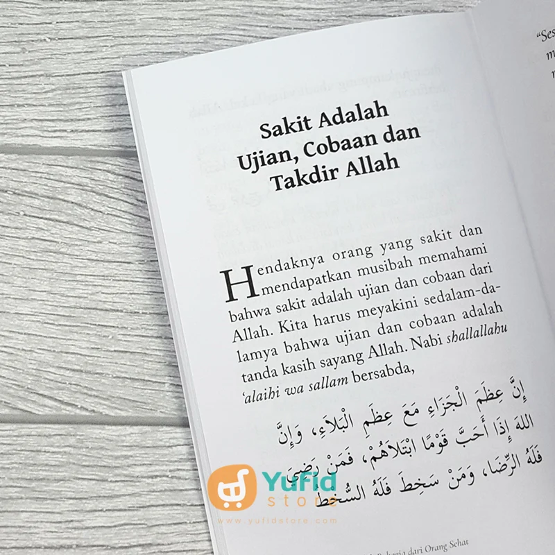 Buku Saku Orang Sakit Lebih Bahagia Dari Orang Sehat (MuslimAfiyah) - Image 6