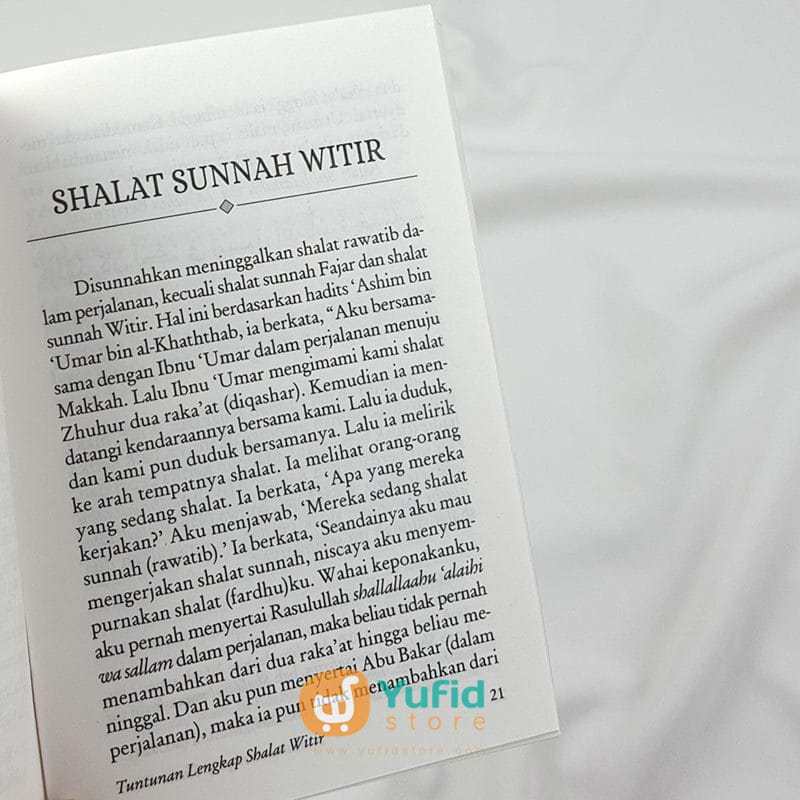 Buku Saku Panduan Lengkap Shalat Witir (Pustaka Ibnu Umar) - Image 3