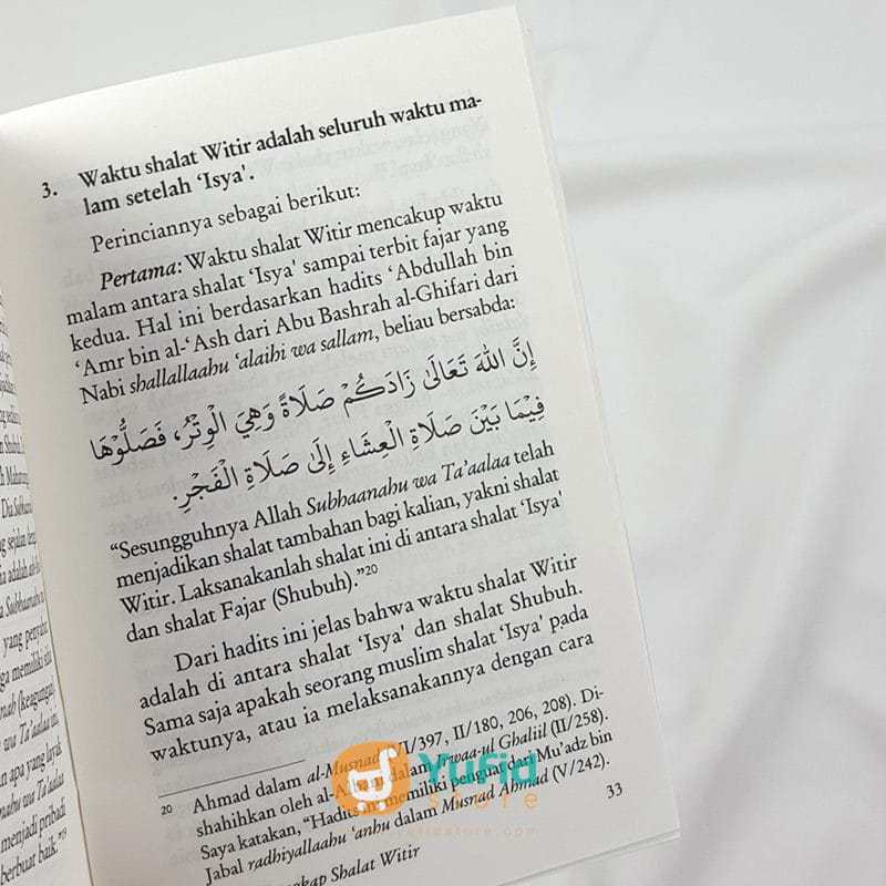 Buku Saku Panduan Lengkap Shalat Witir (Pustaka Ibnu Umar) - Image 5