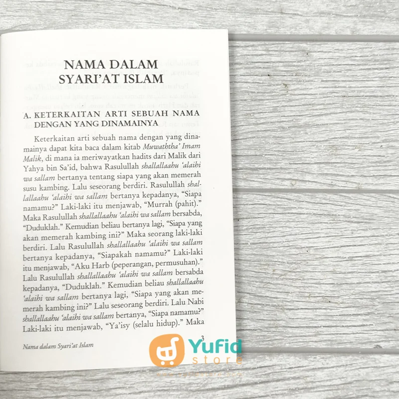 BUKU SAKU PANDUAN NAMA-NAMA INDAH UNTUK ANAK (PUSTAKA IBNU UMAR) - Image 4