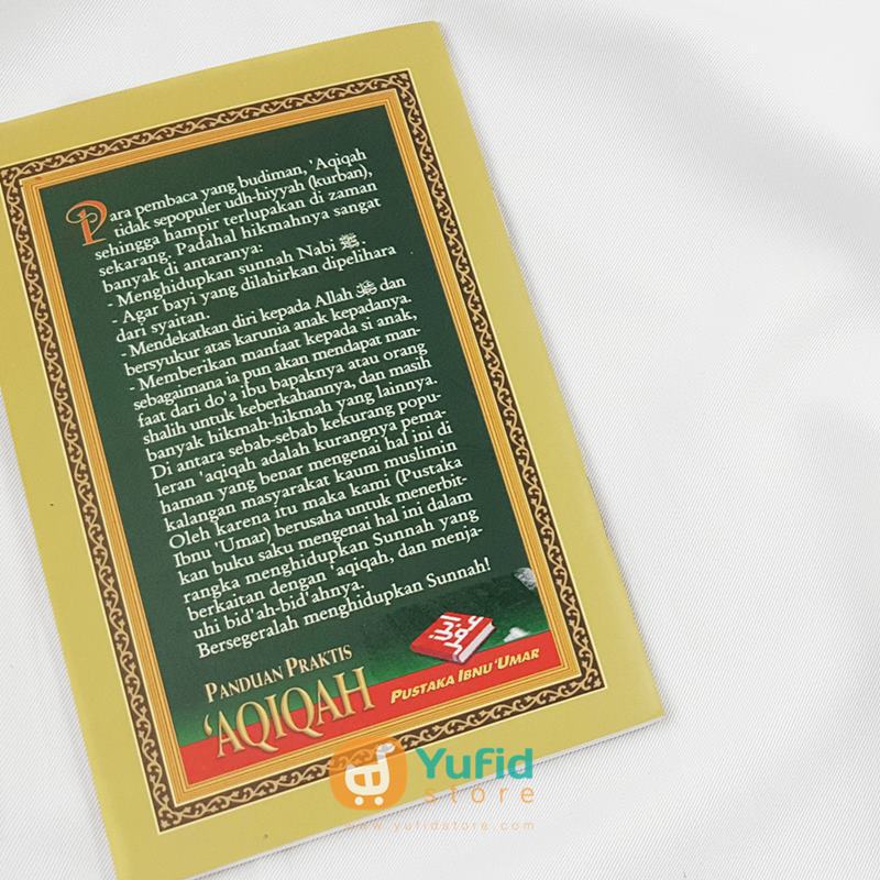 Buku Saku Panduan Praktis Aqiqah (Pustaka Ibnu Umar) - Image 2