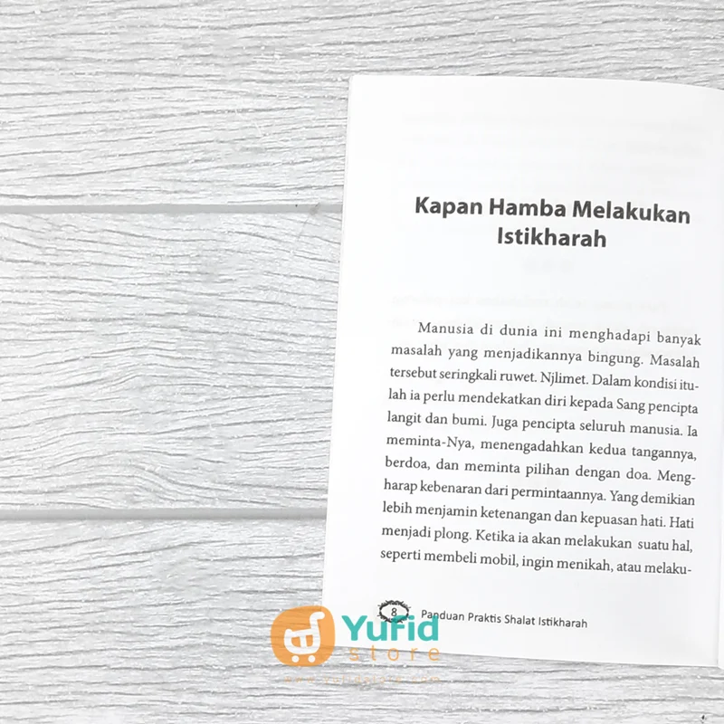 BUKU SAKU PANDUAN PRAKTIS SHALAT ISTIKHARAH (AS-SALAM PUBLISHING) - Image 4