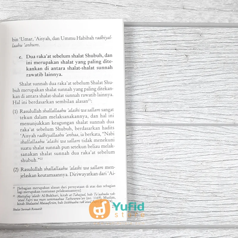 BUKU SAKU PANDUAN PRAKTIS SHALAT SUNNAH RAWATIB (PUSTAKA IBNU UMAR) - Image 8