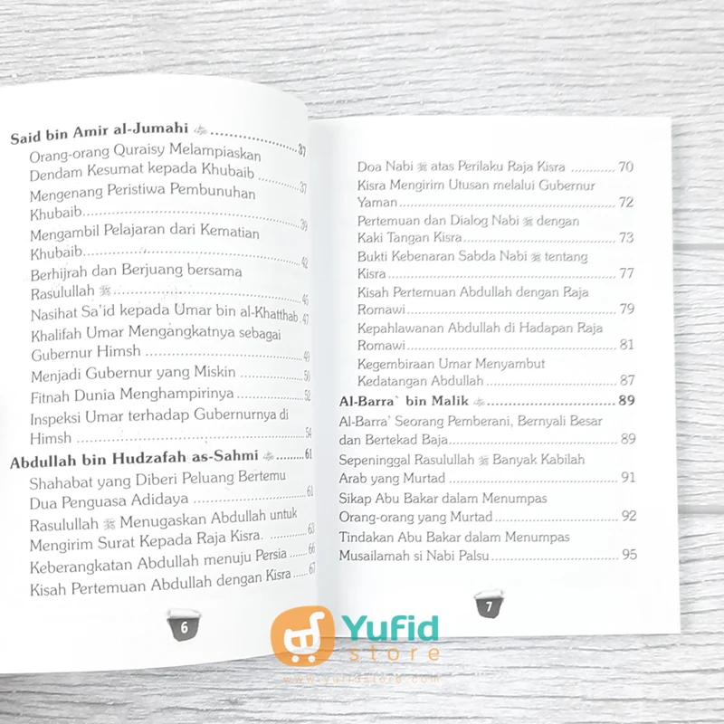 BUKU SAKU PENGGALAN KISAH PARA SHAHABAT (AT-TIBYAN) - Image 4